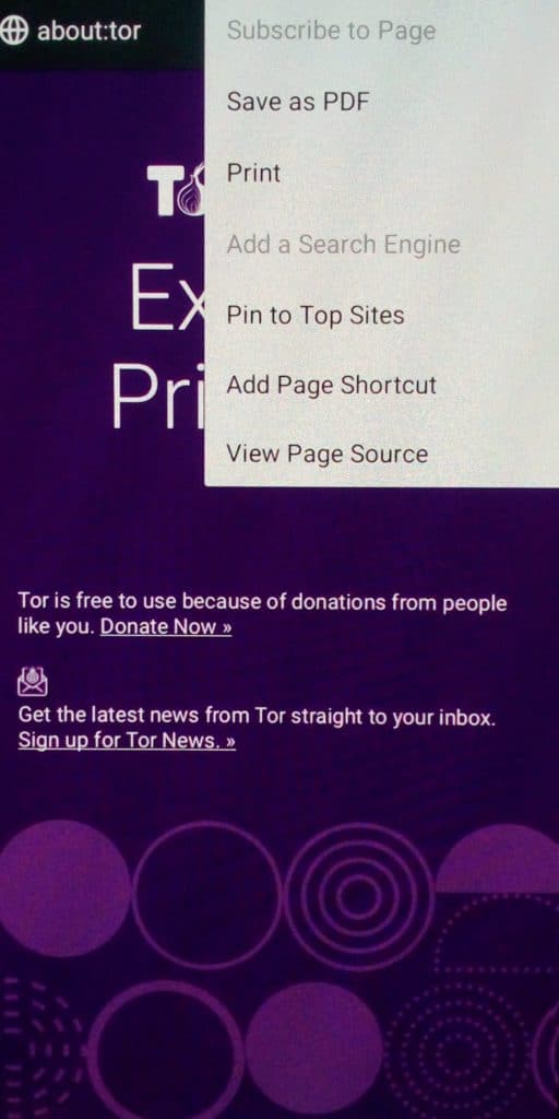 tor android browser for privacy