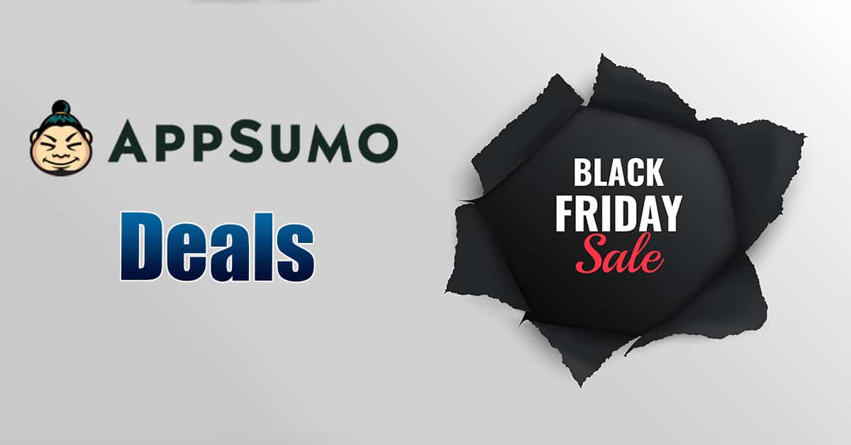 appsumo black friday deals