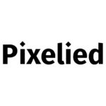 pixelied logo