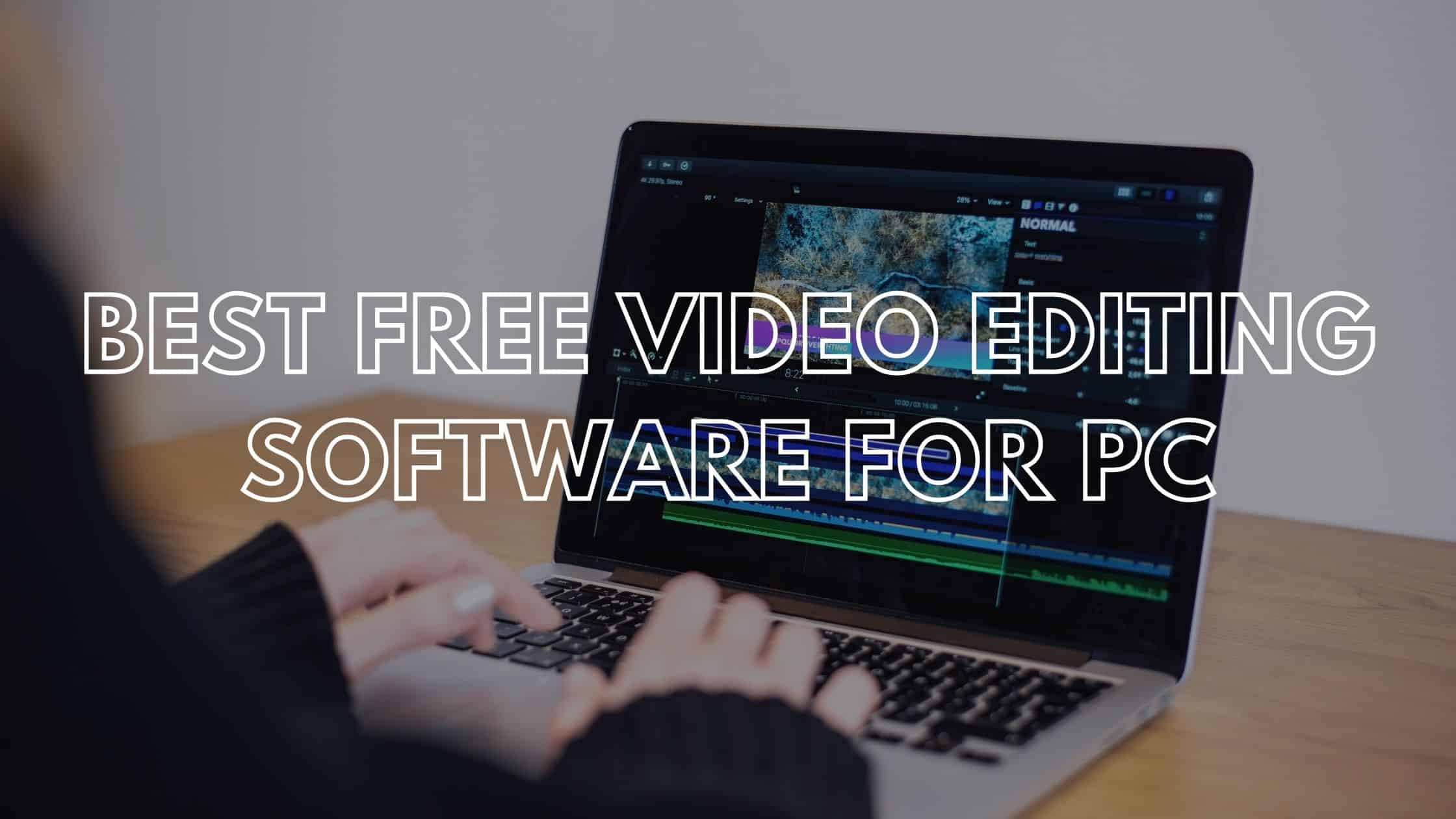 free video editing apps for pc windows