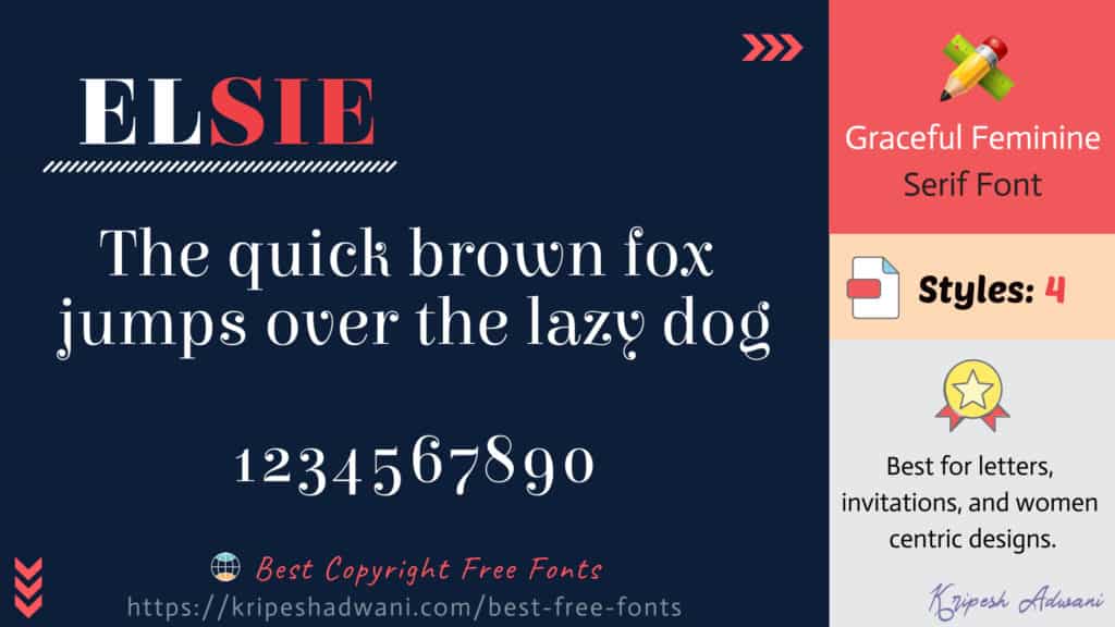 Elsie-free-font