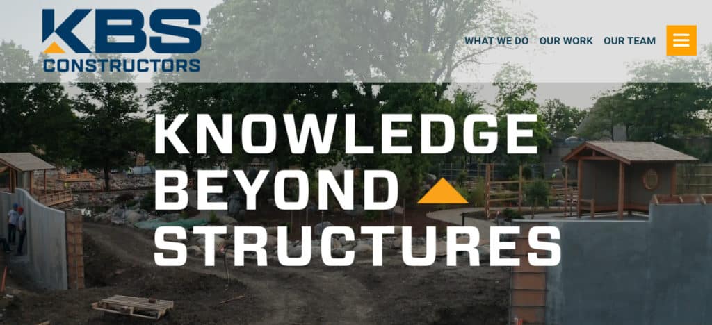 KBS constructors website