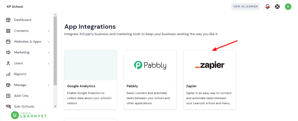 Learnyst Integrations