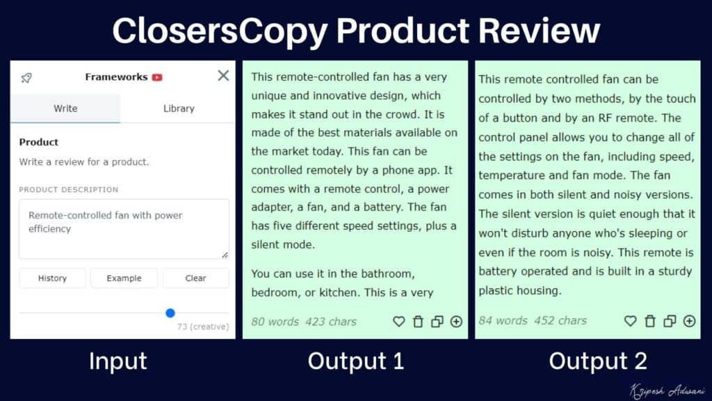 ClosersCopy Product Reviews