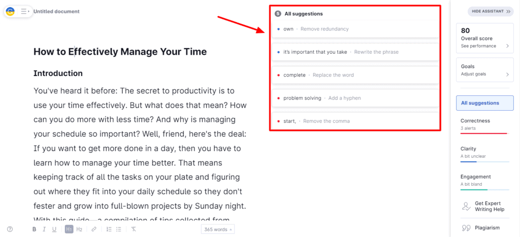 Copy.ai Review (2026) - This AI Writer Surprised Me 52 Checking Grammar for CopyAI Long Form Content