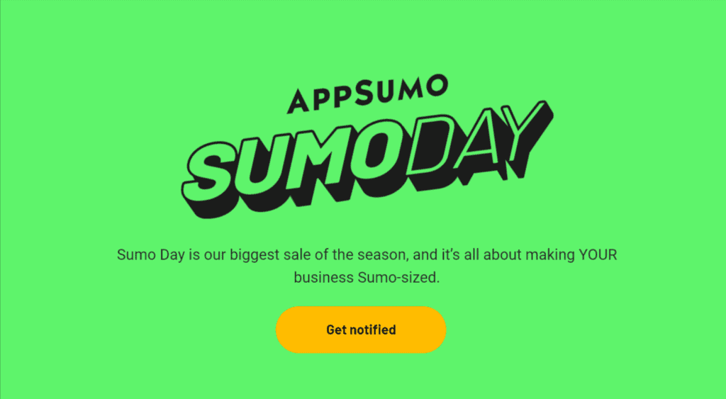 AppSumo Sumoday