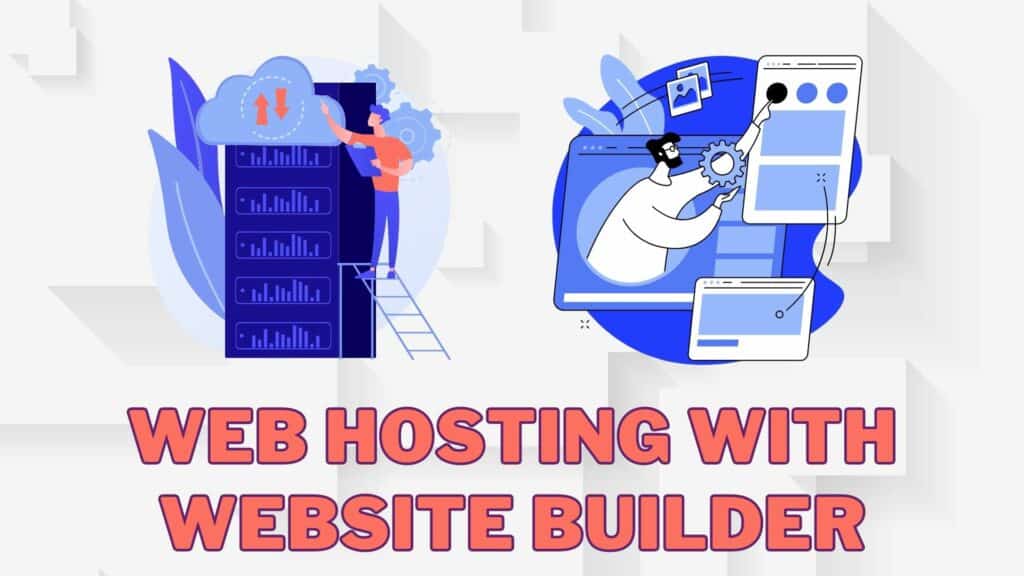 Web hosting with website builder