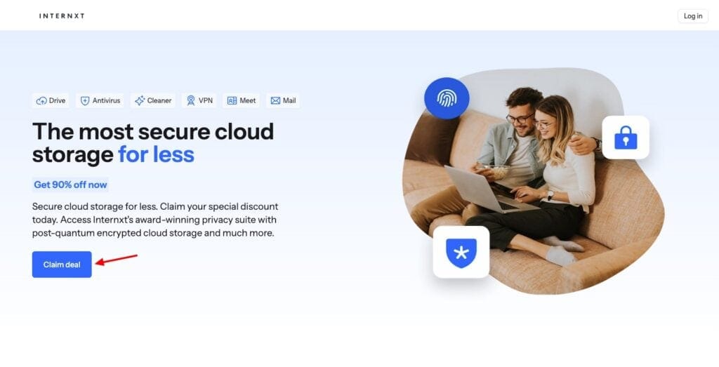 Internxt black friday deal