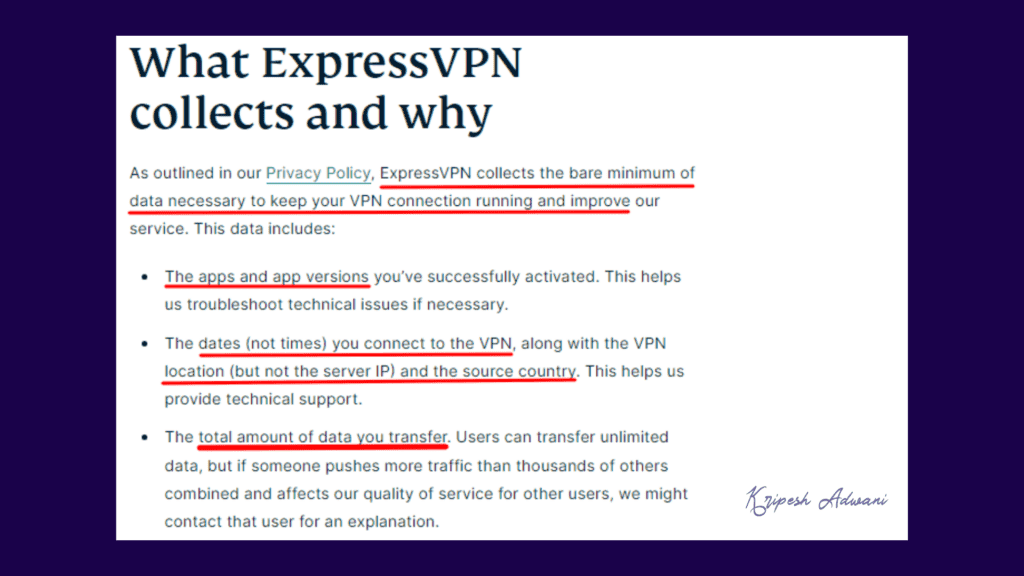 ExpressVPN Privacy Policy