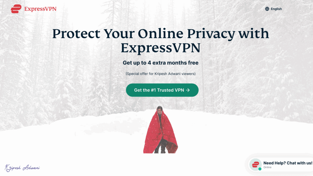 ExpressVPN homepage 1