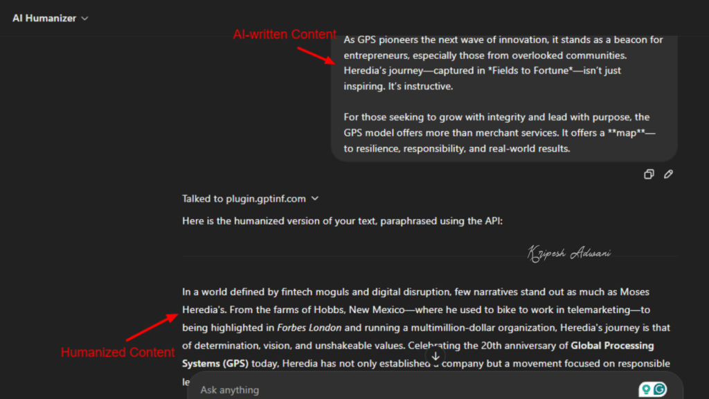 AI Humanizer Example 2