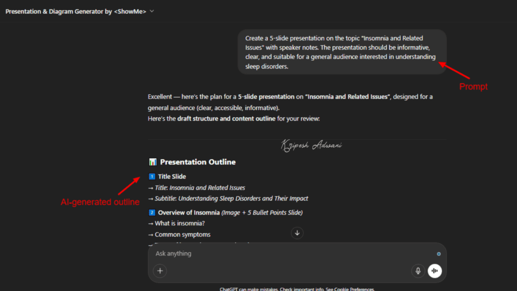 Presentation Diagram Generator Example 2 1