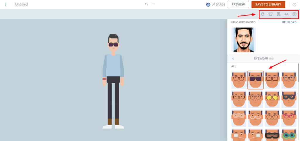 Vyond character generator