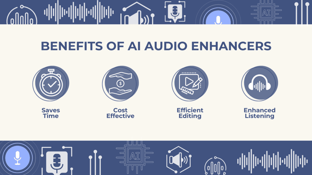 Benefits of AI Audio Enhancers