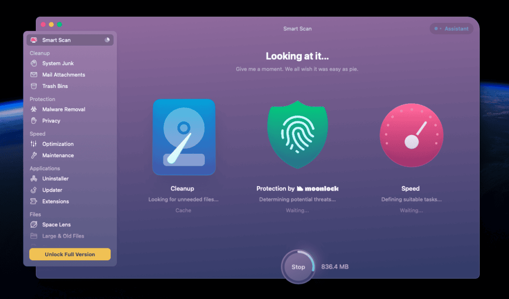 CleanMyMac - Smart Scan