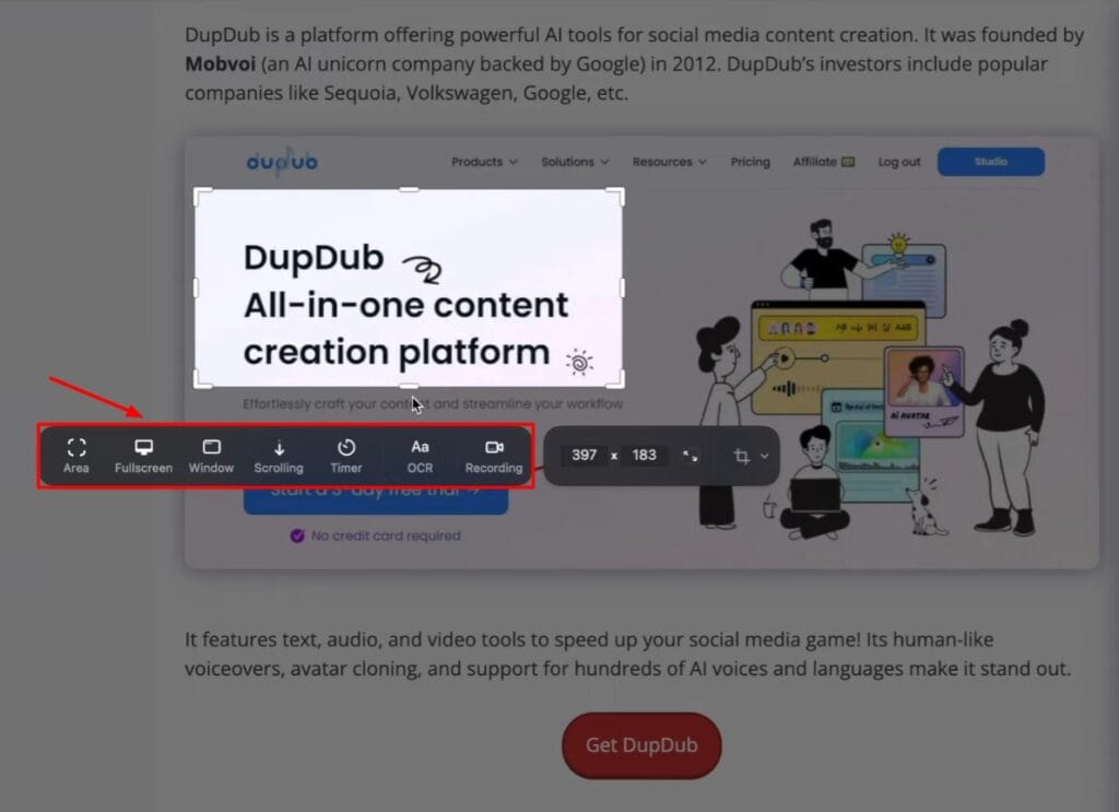 CleanShot X - OCR Reader