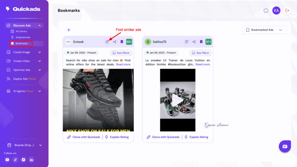 QuickAds Review 2026: Double Your Ad ROI with This AI-Powered Platform 6 Bookmarked Ads