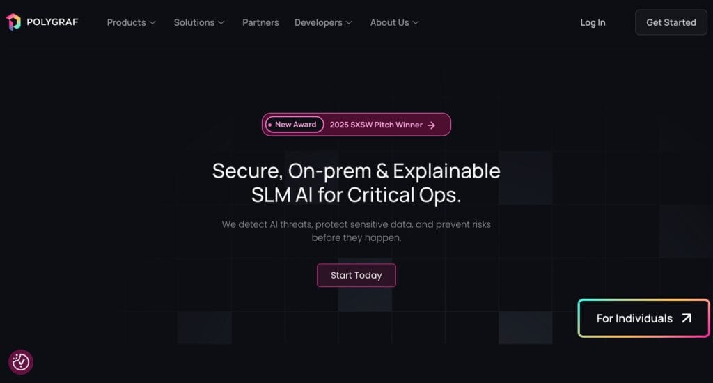 Polygraf AI Review (2026) - Is It Worth It? Honest Review + Demo 1 Polygraf ai review - homepage