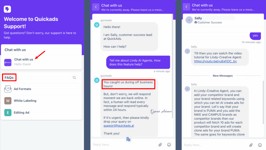 QuickAds Review 2026: Double Your Ad ROI with This AI-Powered Platform 25 QuickAds Chat