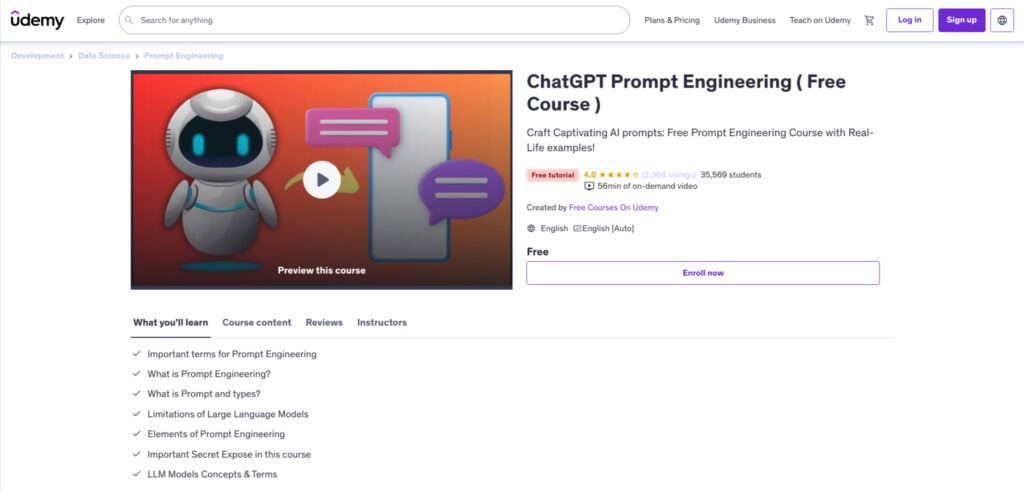 ChatGPT Prompt Engineering