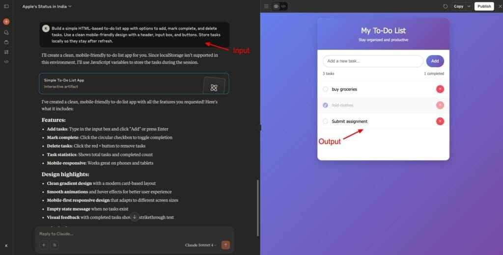 Claude - coding performance