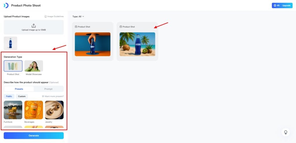 JoggAI - Product photo shoot