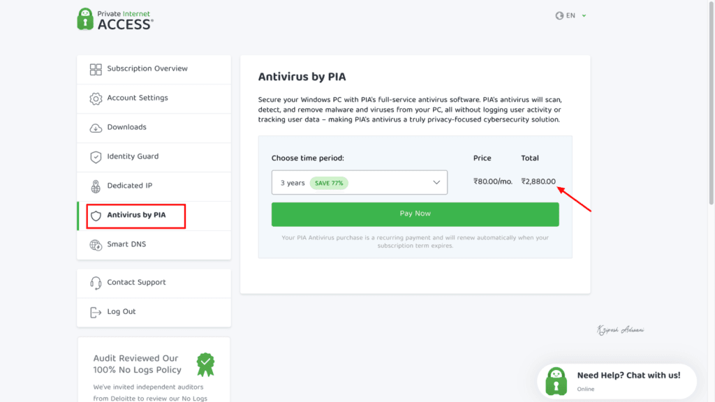 Private Internet Access Review 2026: Speeds, Privacy & Real Test Results 27 Antivirus by PIA VPN